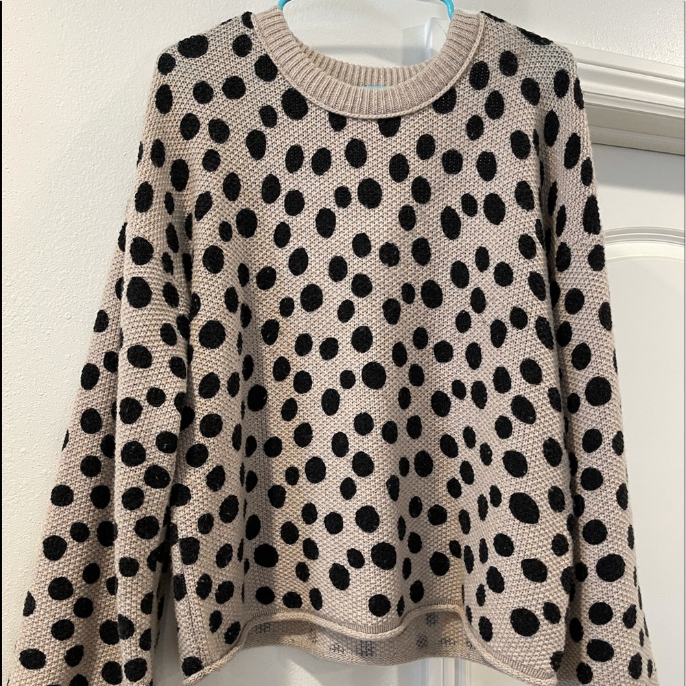 Madewell leopard dot sweater